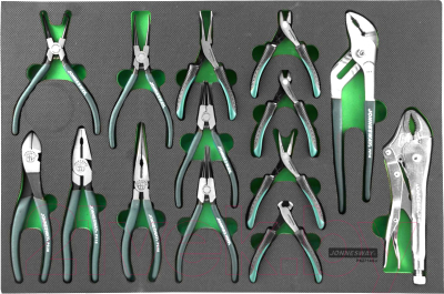 Набор губцевого инструмента Jonnesway P82714SV (14 предметов)