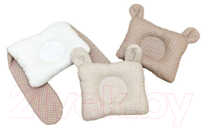 Подушка для малышей Alis Анатомическая Мишка