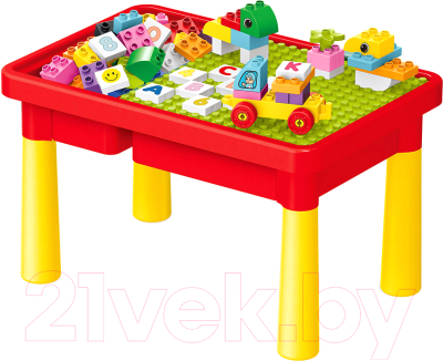 

Развивающий игровой стол Pituso, С конструктором / 6776892