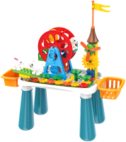 

Развивающий игровой стол Pituso, С конструктором / 6775176