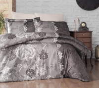 Комплект постельного белья DO&CO Lona / 10506 (коричневый) - 