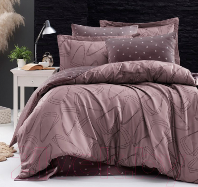 Комплект постельного белья DO&CO Rovena / 11031 (фиолетовый)