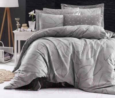 Комплект постельного белья DO&CO Rovena / 11031 (серый)