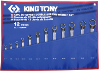 Набор ключей King TONY 1712MRN (12 предметов) - 