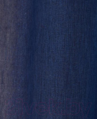 Штора Этель Блеск 4995477 (260x250, синий)