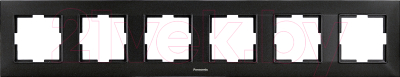Рамка для выключателя Panasonic Arkedia Slim WNTF08062BL-BY