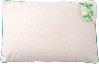 Подушка для сна Smart Textile Традиция здоровья и арома-саше мята 40x60 / E908 (лузга гречихи) - 