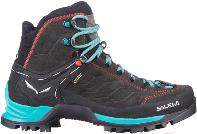Трекинговые ботинки Salewa Mountain Trainer Mid GoreTex Women's / 63459-674 (р-р 5, Magnet/Viridian Green)