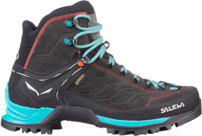 Трекинговые ботинки Salewa Mountain Trainer Mid GoreTex Women's / 63459-674 (р-р 8.5, Magnet/Viridian)