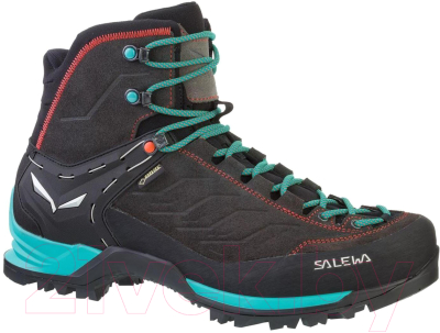 Трекинговые ботинки Salewa Mountain Trainer Mid GoreTex Women's / 63459-674 (р-р 9, Magnet/Viridia)