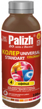 

Колеровочная паста Palizh, Коричневый, Standart №04 универсальная