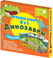 

Развивающий игровой набор Геодом, Динозавры 6 в 1 / 5174