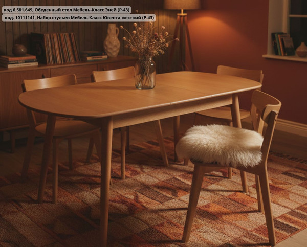 Обеденный стол Мебель-Класс Эней