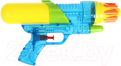 Бластер игрушечный Bondibon Водный пистолет. Наше лето / ВВ2858 (желтый/синий)