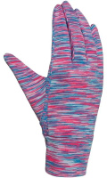 Перчатки лыжные VikinG Katia Gloves / 140/21/9511-15 (р-р 6, синий/розовый) - 