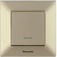 

Выключатель Panasonic, Arkedia Slim WNTC00022BR-BY