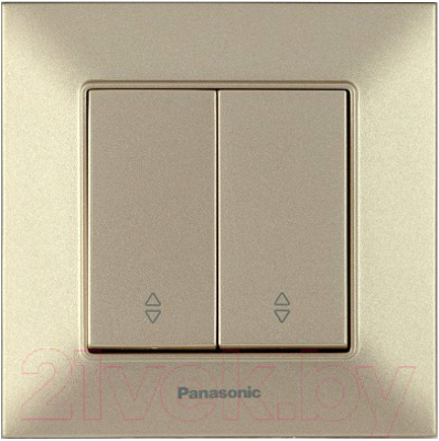 

Выключатель Panasonic, Arkedia Slim WNTC00112BR-BY