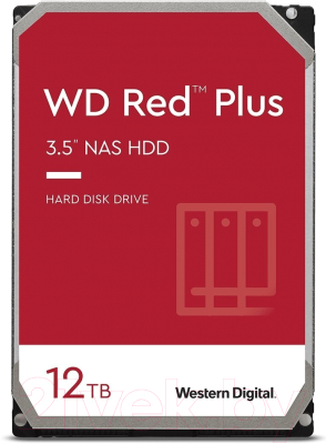 

Жесткий диск Western Digital, Red Plus 12TB (WD120EFBX)