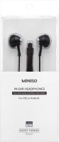 Наушники Miniso E156 / 8110 (черный) - 