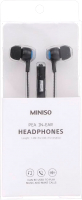 Наушники-гарнитура Miniso 7922 (черный/синий) - 
