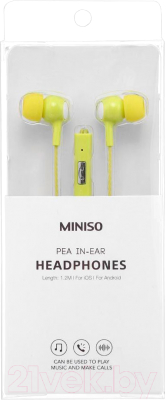 

Наушники-гарнитура Miniso, 7953