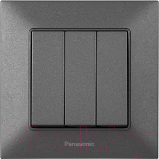 Выключатель Panasonic Arkedia Slim WNTC00152DG-BY