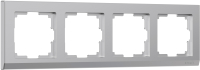 Рамка для выключателя Werkel W0041806 / a050912 (серебристый) - 
