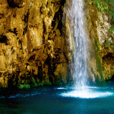Фотообои листовые Citydecor Тропический водопад с защитным покрытием (400x254)