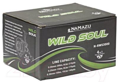 Катушка безынерционная Namazu Wild Soul WS3000