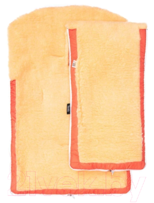 Конверт детский Nuovita Alpino Bianco (оранжевый)