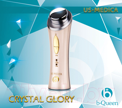 Аппарат для чистки лица US Medica Crystal Glory AF (розовый)