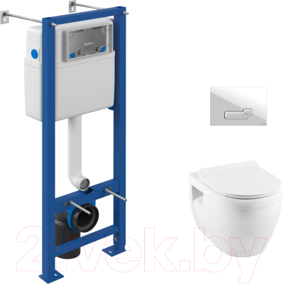 

Унитаз подвесной с инсталляцией Aquanet, Glide-W 210772 + S-IN-MZ-VECTOR + P-BU-ACT/Wh