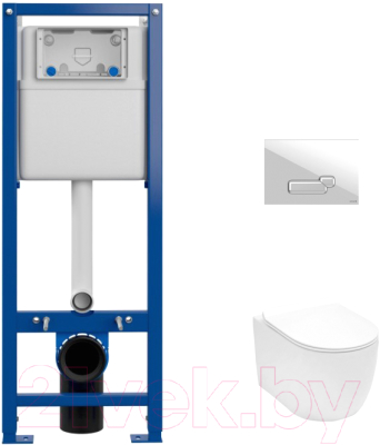

Унитаз подвесной с инсталляцией Aquanet, Cetus-W 211908 + S-IN-MZ-VECTOR + P-BU-ACT/Wh