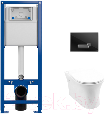 

Унитаз подвесной с инсталляцией Aquanet, Roll-W 210766 + S-IN-MZ-VECTOR + P-BU-ACT/Blg/Gl