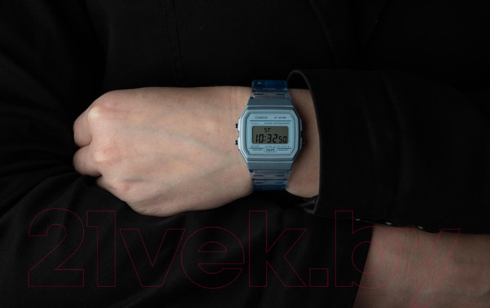 Часы наручные унисекс Casio F-91WS-2EF