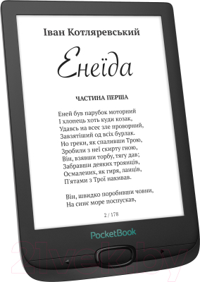Электронная книга PocketBook 606 / PB606-E-CIS (черный)