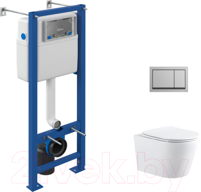 

Унитаз подвесной с инсталляцией Aquanet, Atago 2.0 W 243549 + S-IN-MZ-VECTOR + P-BU-ENT/Cm