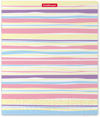 Тетрадь Erich Krause Pastel Lines / 51401 (48л, линейка)