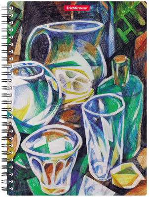 Изображение товара Тетрадь Erich Krause Glass / 53150 (80л, клетка)