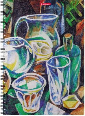 Изображение товара Тетрадь Erich Krause Glass / 53151 (80л, клетка)