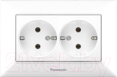 Изображение товара Розетка Panasonic Arkedia Slim WNTC02052WH-BY