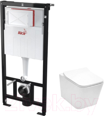 

Унитаз подвесной с инсталляцией Aquanet, Rimless Tavr-W 211920 + AM101/1120