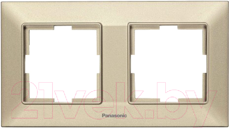 Рамка для выключателей и розеток Panasonic Arkedia Slim WNTF08022BR-BY