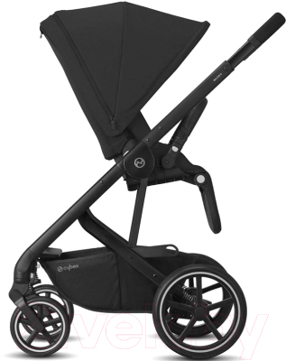 Детская прогулочная коляска Cybex Balios S Lux (Deep Black/Black)