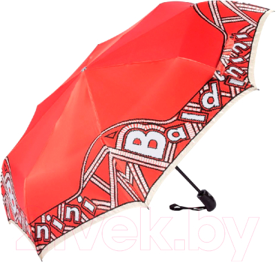 Зонт складной Baldinini 28-OC Atlas Logo Red