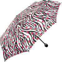 Зонт складной Baldinini 48-OC Zebra Hearts - 