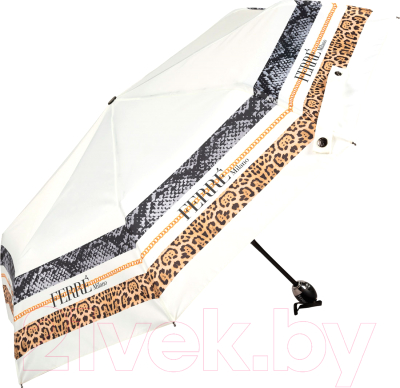 Зонт складной Gianfranco Ferre 6002-OC Animal White