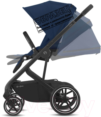 Детская прогулочная коляска Cybex Balios S Lux (Deep Black/Black)