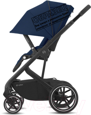 Детская прогулочная коляска Cybex Balios S Lux (Deep Black/Black)