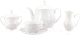 Набор для чая/кофе Cmielow i Chodziez Rococo / 0002-501503D (белый) - 
